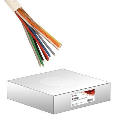 Cable de alarma y vídeo portero Nimo - 10 conductores 100m Cable de alarma y vídeo portero Nimo - 10 conductores 100m