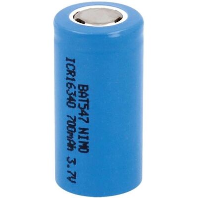 NIMO LC16340 Wiederaufladbare Batterie - 700mAh, 3,7V NIMO LC16340 Wiederaufladbare Batterie - 700mAh, 3,7V