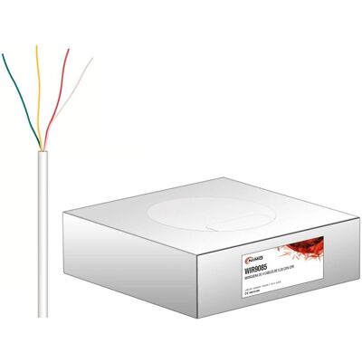 Cabo de alarme e videointerfone 100m 4 fios Nimo Cabo de alarme e videointerfone 100m 4 fios Nimo