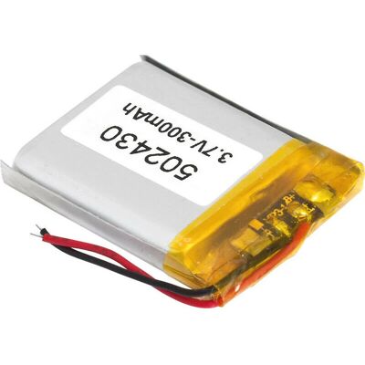 NIMO Batterie 3,7V 300mAh Li-Polymer 24x30x5mm NIMO Batterie 3,7V 300mAh Li-Polymer 24x30x5mm