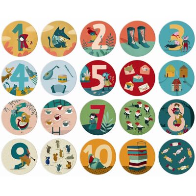 Londji Gedächtnisspiel 10 Geschichten - Kinderspiel 3-8 Jahre Londji Gedächtnisspiel 10 Geschichten - Kinderspiel 3-8 Jahre