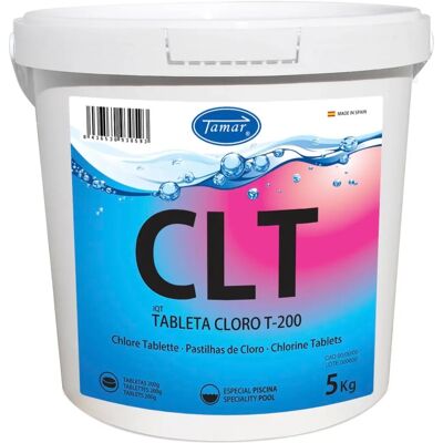 TAMAR Tabletas de Cloro para Piscina - Disolución lenta - 5kg TAMAR Tabletas de Cloro para Piscina - Disolución lenta - 5kg