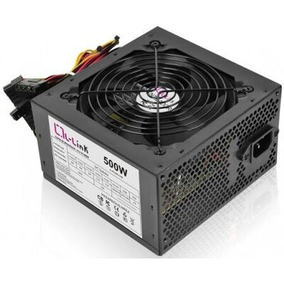 L-Link LL-PS-500 Alimentation - 500W, Argent, ATX, Ventilateur silencieux - Publicité L-Link LL-PS-500 Alimentation - 500W, Argent, ATX, Ventilateur silencieux - Publicité