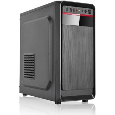 Boîtier Micro-ATX L-Link KLUSTER - Noir - 500W Boîtier Micro-ATX L-Link KLUSTER - Noir - 500W