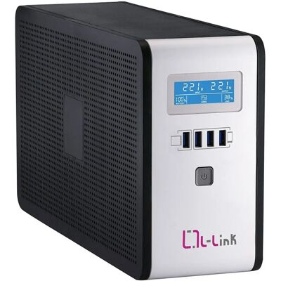 L-Link LL-7716 Système d'alimentation sans coupure 1,6 kVA 2 sorties - Publicité L-Link LL-7716 Système d'alimentation sans coupure 1,6 kVA 2 sorties - Publicité