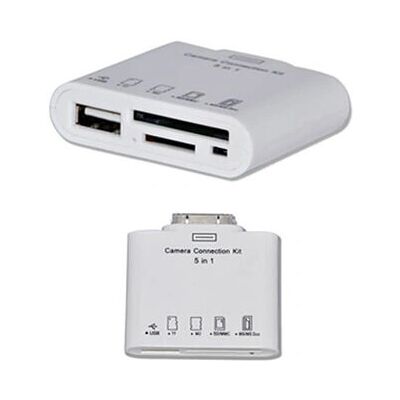 3GO ICONKIT - Lector de tarjetas USB 2.0 - Blanco 3GO ICONKIT - Lector de tarjetas USB 2.0 - Blanco