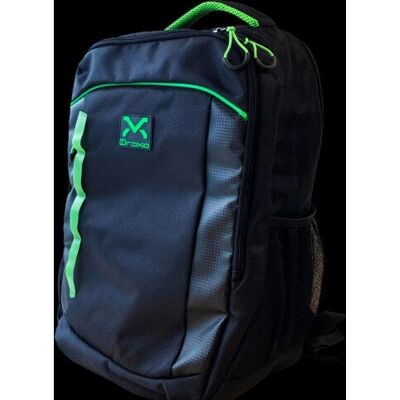 Mochila Droxio DGBP01 Negra/Verde de Nylon - Mochila Mochila Droxio DGBP01 Negra/Verde de Nylon - Mochila
