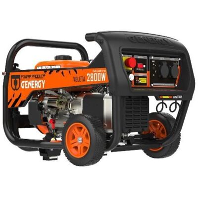 Générateur Veleta GENERGY 2800W - Démarrage Électrique & Manuel - 2 Ans Garanti - Publicité Générateur Veleta GENERGY 2800W - Démarrage Électrique & Manuel - 2 Ans Garanti - Publicité