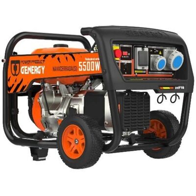 Genergy Navacerrada-S Generador 5500W Gasolina - Arranque Manual Genergy Navacerrada-S Generador 5500W Gasolina - Arranque Manual