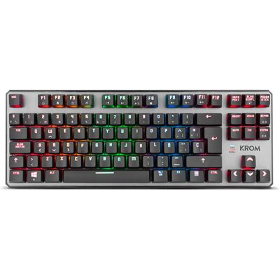 Krom KERNEL TKL Gaming Keyboard RGB - Compact & Customizable Krom KERNEL TKL Gaming Keyboard RGB - Compact & Customizable