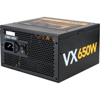 Nox NXURVX650BZ 650W Power Supply - Power Supply, Black/Orange, ATX Nox NXURVX650BZ 650W Power Supply - Power Supply, Black/Orange, ATX