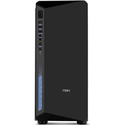 Caja PC Nox Infinity Atom - RGB, Negro Caja PC Nox Infinity Atom - RGB, Negro