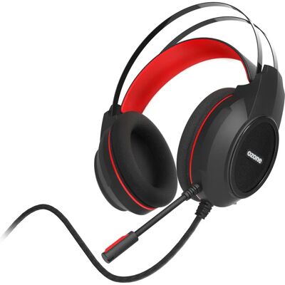 Ozone Ekho H30 - PRETO, vermelho Ozone Ekho H30 - PRETO, vermelho