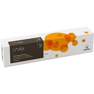 Urano Uvita Oral Gel voor Honden - Voedingssupplement - 50 g Urano Uvita Oral Gel voor Honden - Voedingssupplement - 50 g