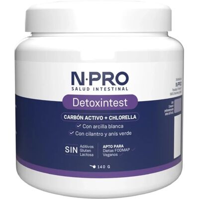 NPro Detoxintest - Limpiador digestivo - 142g NPro Detoxintest - Limpiador digestivo - 142g