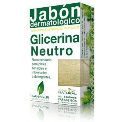 Jabón de glicerina Sanasur - Piel sensible - Hipoalergénico - 100 g Jabón de glicerina Sanasur - Piel sensible - Hipoalergénico - 100 g