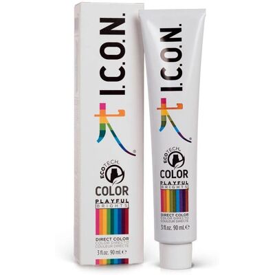 Tinte de Cabello I.C.O.N. Playful Brights Verde Ácido - Tinte para todo tipo de cabello Tinte de Cabello I.C.O.N. Playful Brights Verde Ácido - Tinte para todo tipo de cabello