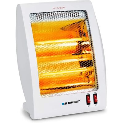 Calentador de Cuarzo Blaupunkt BP1004 Gris - 800 W - 2 Niveles de Calor - Funciones de Seguridad Calentador de Cuarzo Blaupunkt BP1004 Gris - 800 W - 2 Niveles de Calor - Funciones de Seguridad