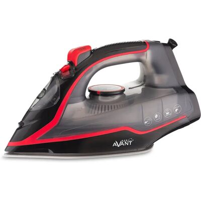 Avant AV6106 - Negro Rojo - Plancha de Vapor Avant AV6106 - Negro Rojo - Plancha de Vapor