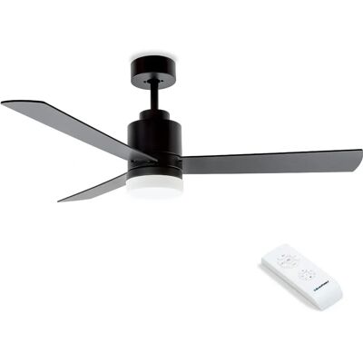 Blaupunkt BP2012 - Ventilateur de plafond - 52 pouces - Noir - 65W - Fonction hiver - Publicité Blaupunkt BP2012 - Ventilateur de plafond - 52 pouces - Noir - 65W - Fonction hiver - Publicité