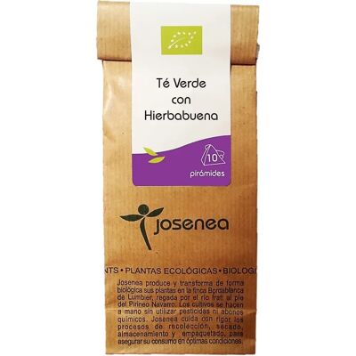 Josenea Té Verde Orgánico con Hierbabuena - Té Josenea Té Verde Orgánico con Hierbabuena - Té