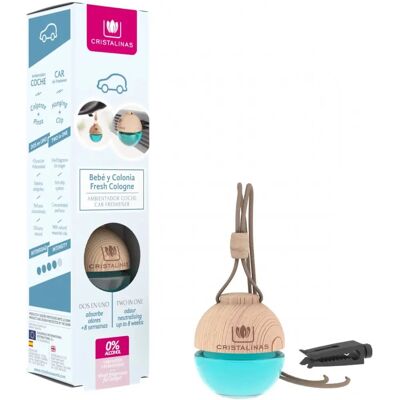 Désodorisant Voiture Cristalinas - Parfum Bébé - 6ml - Désodorisant Auto - Publicité Désodorisant Voiture Cristalinas - Parfum Bébé - 6ml - Désodorisant Auto - Publicité