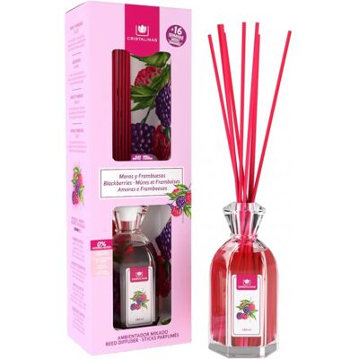 Cristalinas Modèle - Framboise Mûre - Diffuseur d'air - Publicité Cristalinas Modèle - Framboise Mûre - Diffuseur d'air - Publicité