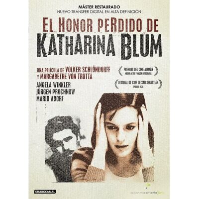 KARMA El honor perdido de Katharina Blum - DVD - Publicité KARMA El honor perdido de Katharina Blum - DVD - Publicité