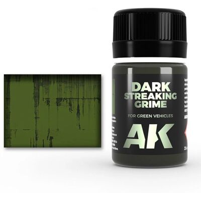 Produit d'usure AK Interactive DARK S. GRIME - Modèle émail - Publicité Produit d'usure AK Interactive DARK S. GRIME - Modèle émail - Publicité