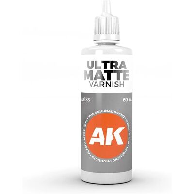 AK Interactive AK-AK183 - Verniz Fosco - Tinta acrílica para modelos AK Interactive AK-AK183 - Verniz Fosco - Tinta acrílica para modelos