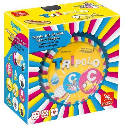 Ludilo Tripolo Brettspiel - Logik & Schnelligkeit für 2-4 Spieler Ludilo Tripolo Brettspiel - Logik & Schnelligkeit für 2-4 Spieler