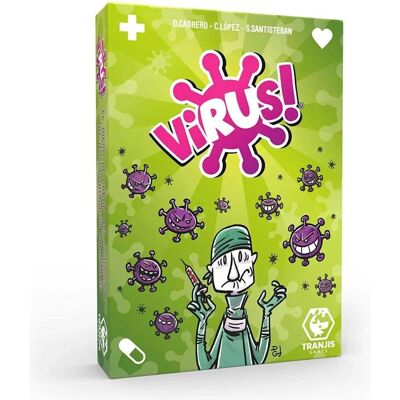 AMO Toys Virus Kartenspiel - Familiens Strategie Spiel ab 8+ AMO Toys Virus Kartenspiel - Familiens Strategie Spiel ab 8+