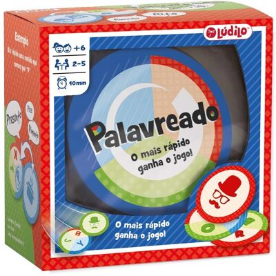 Jeu Éducatif LUDILO - Palavreado - À partir de 6 ans - Association de mots Jeu Éducatif LUDILO - Palavreado - À partir de 6 ans - Association de mots