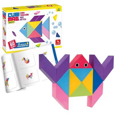 Marca Cubimag Junior - Rompecabezas Magnético para Niños 3+ - Puzzle Marca Cubimag Junior - Rompecabezas Magnético para Niños 3+ - Puzzle