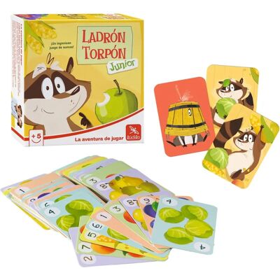 Ludilo Ladrón Torpón Junior - Juego de Cartas para Niños 5+ - Educativo Ludilo Ladrón Torpón Junior - Juego de Cartas para Niños 5+ - Educativo