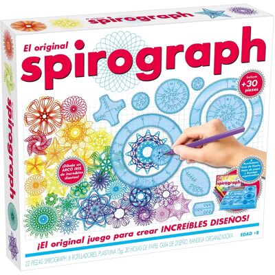 WORLDBRANDS Spirograph - Set Original - Kit de Dessin Créatif pour Enfants 8+ - Amusement Artistique - Publicité WORLDBRANDS Spirograph - Set Original - Kit de Dessin Créatif pour Enfants 8+ - Amusement Artistique - Publicité