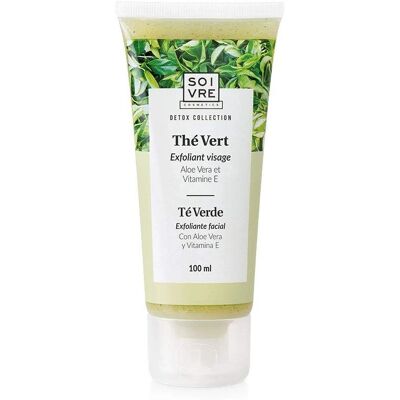 Soivre Exfoliante Facial Té Verde - Exfoliante Facial Soivre Exfoliante Facial Té Verde - Exfoliante Facial