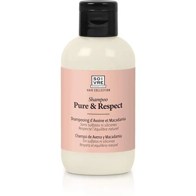 Champú Soivre Hair Pure & Respect - Cuidado para cuero cabelludo sensible Champú Soivre Hair Pure & Respect - Cuidado para cuero cabelludo sensible