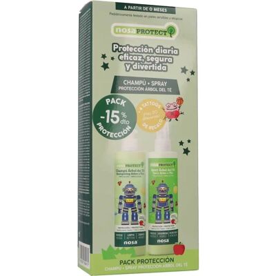 Nosa Pack Proteção Maçã Shampoo 250ml + Spray 250ml - Kit Cuidados com os Cabelos Nosa Pack Proteção Maçã Shampoo 250ml + Spray 250ml - Kit Cuidados com os Cabelos