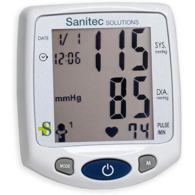 Sanitec Tensiómetro de Muñeca - Medición, Almacenamiento, Portátil Sanitec Tensiómetro de Muñeca - Medición, Almacenamiento, Portátil