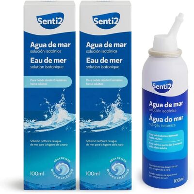 Senti2 Spray Nasale 100ml - Spray per igiene quotidiana Senti2 Spray Nasale 100ml - Spray per igiene quotidiana