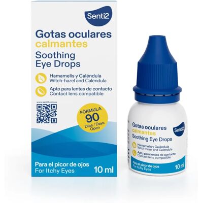 Senti2 Unisex Eye Drops - Soothing - 10ml Senti2 Unisex Eye Drops - Soothing - 10ml