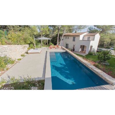 Alkorplan 2000 Verni Gris Anthracite liner - Type de Piscine - Publicité Alkorplan 2000 Verni Gris Anthracite liner - Type de Piscine - Publicité