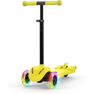 Leotec - LESCOOT01Y - Amarillo - Tres ruedas - scooter Leotec - LESCOOT01Y - Amarillo - Tres ruedas - scooter