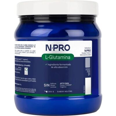 NPro L-Glutamina - Favorece la regeneración intestinal - Complemento alimenticio NPro L-Glutamina - Favorece la regeneración intestinal - Complemento alimenticio