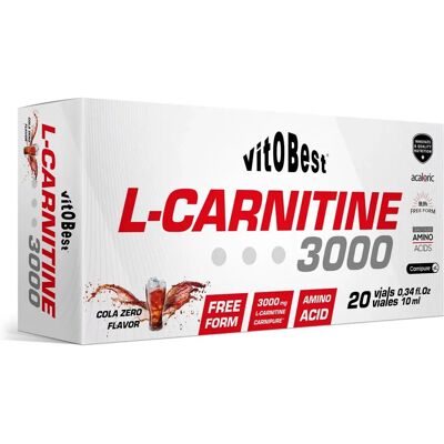 Vitobest L-Carnitina 3000 - Suplemento Alimentar Vitobest L-Carnitina 3000 - Suplemento Alimentar
