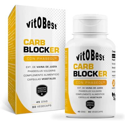 Vit.O.Best Carb Blocker - 90 Cápsulas - Suplemento para Carbohidratos Vit.O.Best Carb Blocker - 90 Cápsulas - Suplemento para Carbohidratos