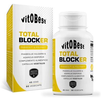 VIT.O.BEST Total Blocker - Controle de Gorduras & Carboidratos - 90 Cápsulas VIT.O.BEST Total Blocker - Controle de Gorduras & Carboidratos - 90 Cápsulas