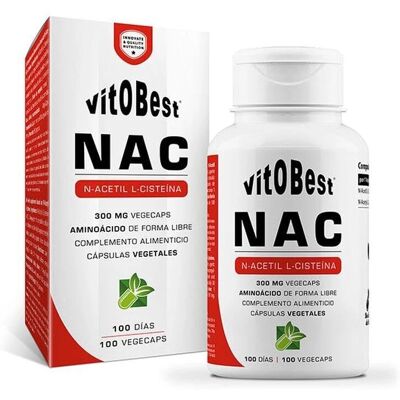 VIT.O.BEST NAC 300 mg Cápsulas Vegetales VIT.O.BEST NAC 300 mg Cápsulas Vegetales