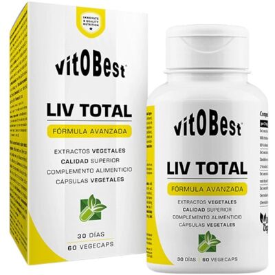 VitOBest Liv Total - 60 Cápsulas - Suplemento para el Hígado VitOBest Liv Total - 60 Cápsulas - Suplemento para el Hígado